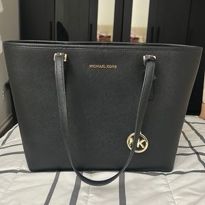 Michael Koran Black Hand Bag